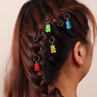 Wholesale Jewelry Jelly Color Resin Bear Hair Accessories Nihaojewelry main image 1