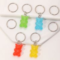 Wholesale Jewelry Jelly Color Resin Bear Hair Accessories Nihaojewelry main image 5