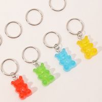 Wholesale Jewelry Jelly Color Resin Bear Hair Accessories Nihaojewelry main image 6