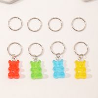 Wholesale Jewelry Jelly Color Resin Bear Hair Accessories Nihaojewelry main image 7