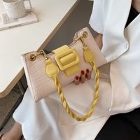 Fashion Stone Pattern Underarm Small Square Bag Wholesale main image 1