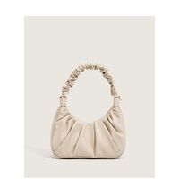 Korean Style Texture Soft Leather Folds Cross-body Handbag Wholesale main image 1