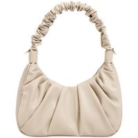 Korean Style Texture Soft Leather Folds Cross-body Handbag Wholesale main image 6