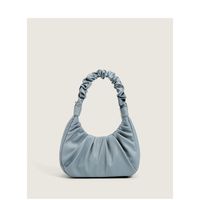 Korean Style Texture Soft Leather Folds Cross-body Handbag Wholesale sku image 3