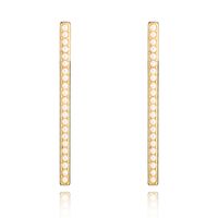 Nihaojewelry Simple Pearl One-line Earrings Wholesale Jewelry main image 7