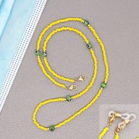 Wholesale Jewelry Fashion Glass Beads Hanging Neck Anti-skid Glasses Lanyard Nihaojewelry main image 4