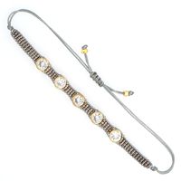 Nihaojewelry Ethnic Style Miyuki Bead Peach Heart Diamond Multi-layered Bracelet Jewelry Wholesale main image 3