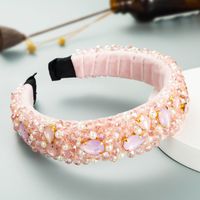 Nihaojewelry Drop-shaped Diamond Crystal Winding Headband Jewelry Wholesale main image 3