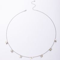 Nihaojewelry Jewelry Wholesale Silver Butterfly Tassel Waist Chain main image 6