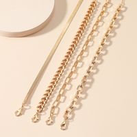 Nihaojewelry Fashion Geometric Alloy 4-piece Bracelet Jewelry Wholesale main image 4