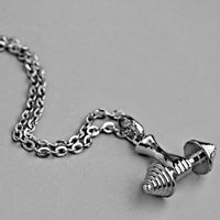 Nihaojewelry Hand Dumbbell Necklace Pendant Jewelry Wholesale main image 3