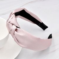 Wholesale Jewelry Simple Mercerized Satin Solid Color Hairband Nihaojewelry main image 3