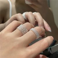 Wholesale Jewelry Retro Lace Carved Ring Nihaojewelry main image 3