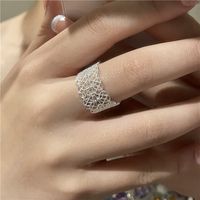 Wholesale Jewelry Retro Lace Carved Ring Nihaojewelry main image 6