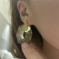 Vente En Gros Bijoux Mode Boucles D&#39;oreilles Matrice Hexagonale Nihaojewelry main image 3