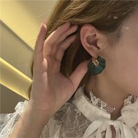 Vente En Gros Bijoux Mode Boucles D&#39;oreilles Matrice Hexagonale Nihaojewelry main image 5