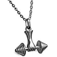 Nihaojewelry Hand Dumbbell Necklace Pendant Jewelry Wholesale sku image 4