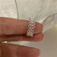 Wholesale Jewelry Retro Lace Carved Ring Nihaojewelry sku image 1