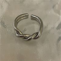 Wholesale Jewelry Simple Cross Winding Opening Ring Nihaojewelry sku image 1