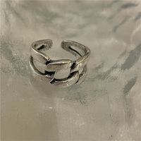 Wholesale Jewelry Simple Cross Winding Opening Ring Nihaojewelry sku image 3
