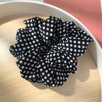 Nihaojewelry Korean Style Polka Dots Hair Scrunchies Wholesale Jewelry sku image 2