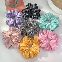 Nihaojewelry النمط الكوري البولكا النقاط الشعر Scrunchies مجوهرات بالجملة main image 1