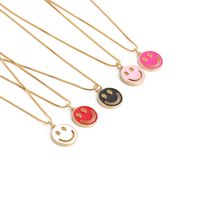 Nihaojewelry Simple Smiley Face Necklace Wholesale Jewelry main image 1