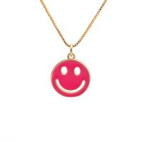 Nihaojewelry Simple Smiley Face Necklace Wholesale Jewelry main image 3