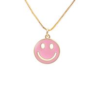 Nihaojewelry Simple Smiley Face Necklace Wholesale Jewelry main image 4
