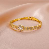 Wholesale Jewelry Retro Diamond Heart Bracelet Nihaojewelry main image 3