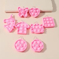 Wholesale Jewelry Silicone Bubble Toy Necklace Earring Keychain Accessories Nihaojewelry main image 6