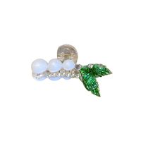 Pearl Diamond Fishtail Hairpin Wholesale Jewelry Catch Clip Hair Accessories main image 6