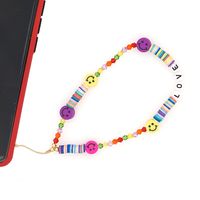 Ethnic Smiley Letter Anti-lost Mobile Phone Chain main image 6