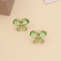 Korean Style Multicolor Butterfly Earrings main image 6