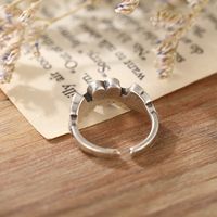 Retro Heart Crying Face Expression Alloy Ring Wholesale main image 5