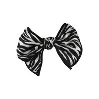 Korean Zebra Pattern Bowknot Clip Headdress main image 6
