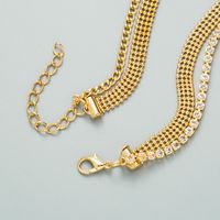 Fashion Metal Inlaid Pearl Pendant Necklace Wholesale main image 4