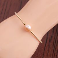 Korean Freshwater Pearl 14k Gold-filled Pearl Bracelet main image 4