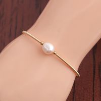 Korean Freshwater Pearl 14k Gold-filled Pearl Bracelet main image 5