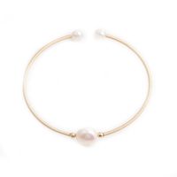 Bracelet De Perles D&#39;eau Douce Coréenne En Or 14 Carats main image 6