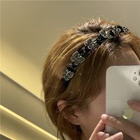 Korean Style Pearl Flower Butterfly Hairband main image 3