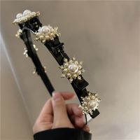 Korean Style Pearl Flower Butterfly Hairband main image 4