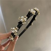 Korean Style Pearl Flower Butterfly Hairband main image 5