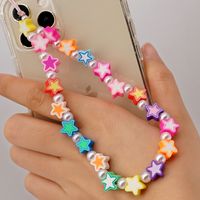 Ethnic Small Daisy Pearl Beaded Mobile Phone Chain sku image 1