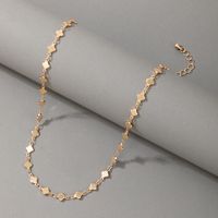 Fashion Metal Geometric Single-layer Necklace sku image 1