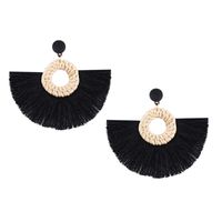 Casual Ethnic Style Geometric Cotton Thread Tassel Women's Drop Earrings 1 Pair sku image 19