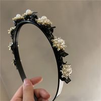 Haarband Im Koreanischen Stil Mit Perlenblume Und Schmetterling sku image 2