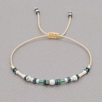 Ethnic Style Rice Beads Handmade Semi-precious Stones Beaded Bracelet sku image 2