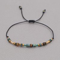 Ethnic Style Rice Beads Handmade Semi-precious Stones Beaded Bracelet sku image 3