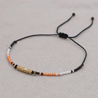 Simple Ethnic Style Couple Rice Beads Hand-woven Beaded Small Bracelet sku image 4